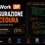 Copertina grafica di CoWork 3P con esempio di configurazione del file claude_desktop_config.json e compatibilità con DeepSeek, Ollama, MiniMax, GLM e OpenRouter.