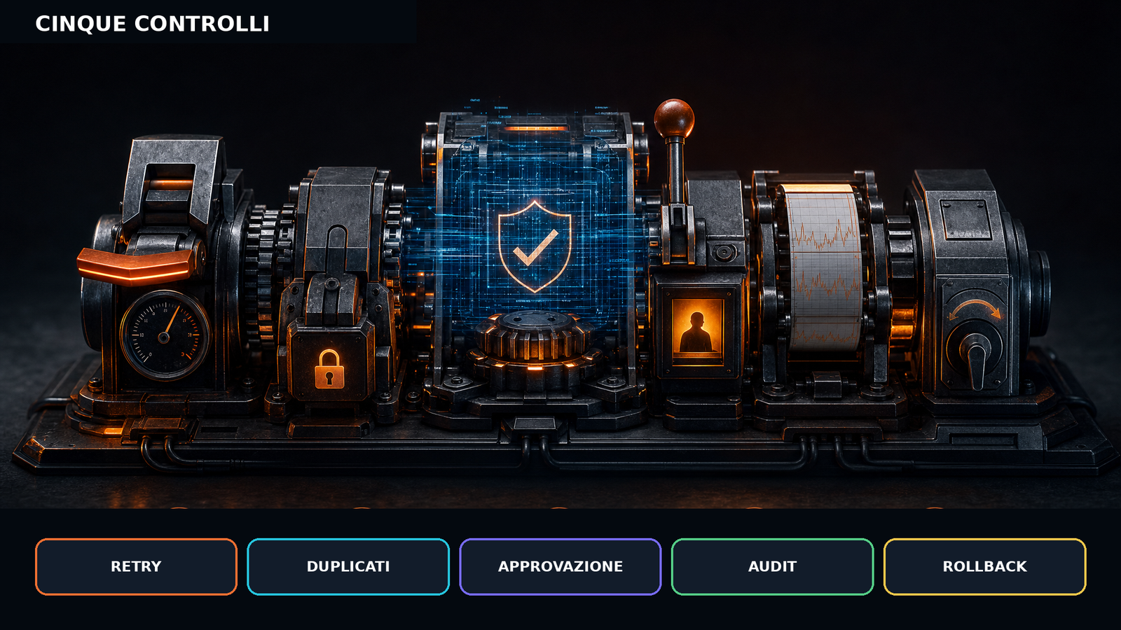 Retry, duplicati, approvazione, audit e rollback per n8n AI
