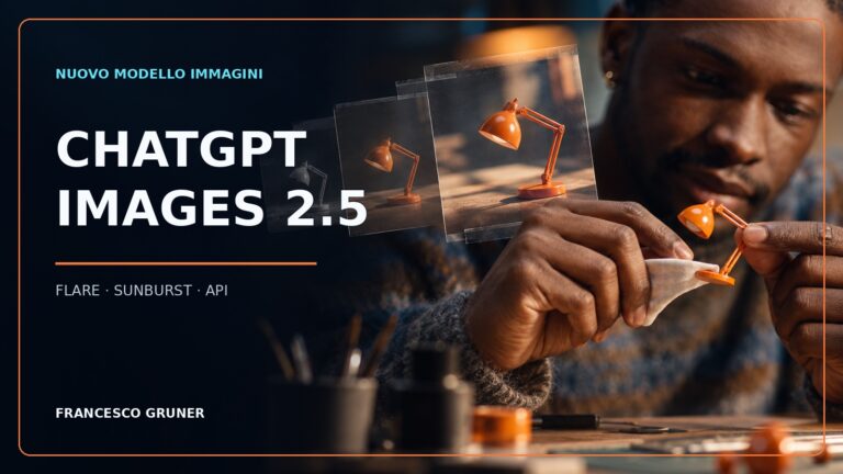 ChatGPT Images 2.5: Flare, Sunburst, editing e API
