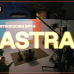 GPT-6 Astra nel video ufficiale OpenAI, con wordmark OpenAI e set della presentazione