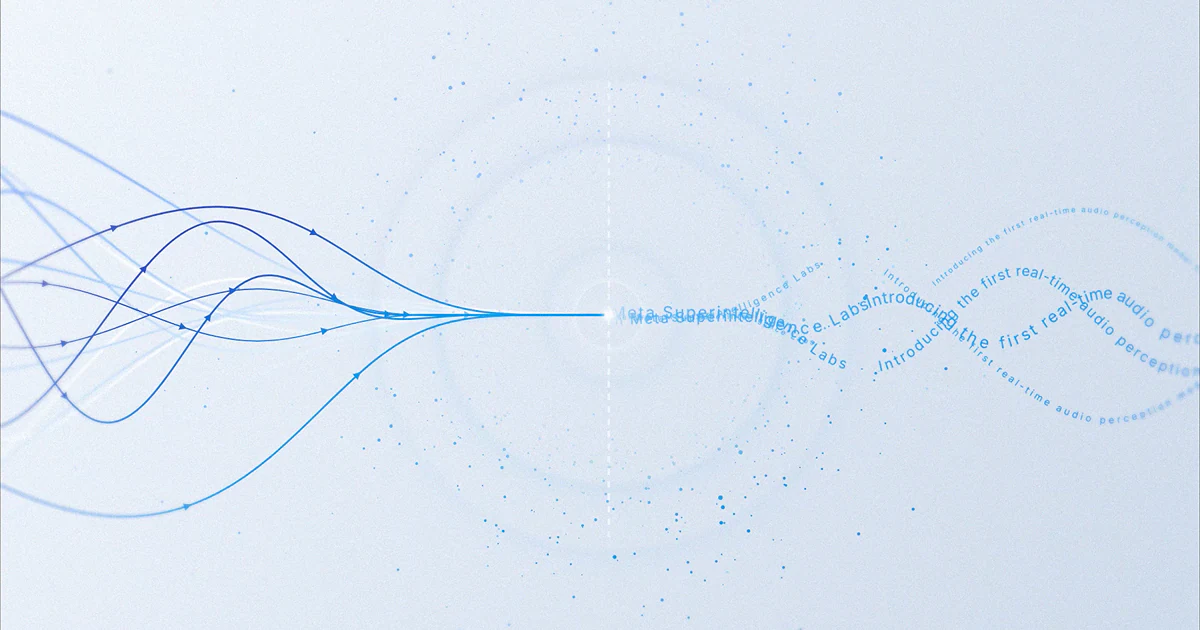 Meta Muse Voice Transcribe, immagine ufficiale del modello di trascrizione streaming