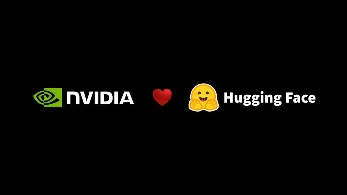 Grafica ufficiale NVIDIA e Hugging Face per l’acquisizione