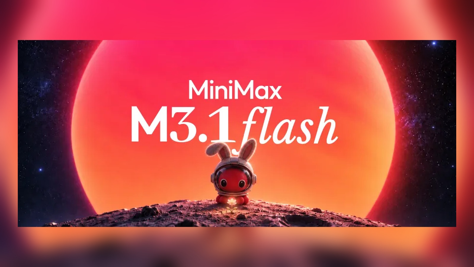 Grafica ufficiale del modello MiniMax M3.1 Flash
